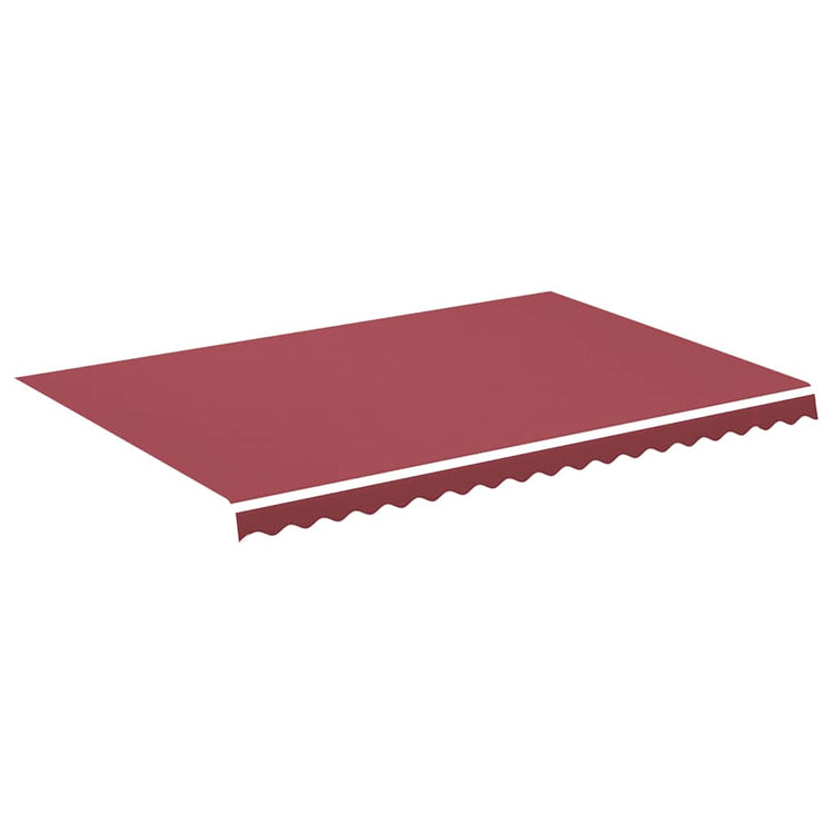 Vidaxl vervangingsdoek voor luifel 450x300 cm polyester bordeauxrood