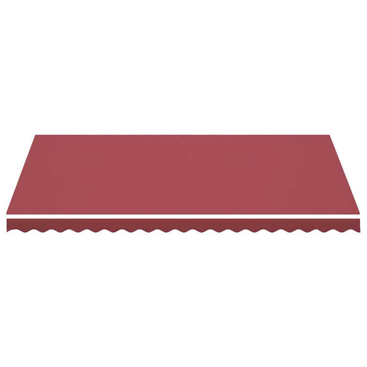 Vidaxl vervangingsdoek voor luifel 450x300 cm polyester bordeauxrood