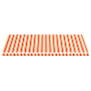 Vidaxl vervangingsdoek voor luifel 600x300 cm polyester geel en oranje - afbeelding 3