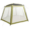 Vidaxl zwembadtent 500x433x250 cm stof groen