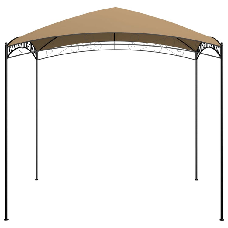 Vidaxl prieel 180 g m² 3x3x2,65 m taupe