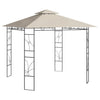 Vidaxl prieel 160 g m² 3x3x2,7 m crèmekleurig