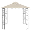 Vidaxl prieel 160 g m² 3x3x2,7 m crèmekleurig
