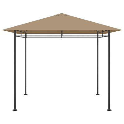 Vidaxl prieel 180 g m² 3x3x2,7 m taupe