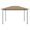 Vidaxl prieel 180 g m² 384x281x270 cm taupe