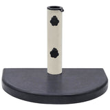 Vidaxl parasolvoet 40x28x4 cm graniet zwart - afbeelding 2