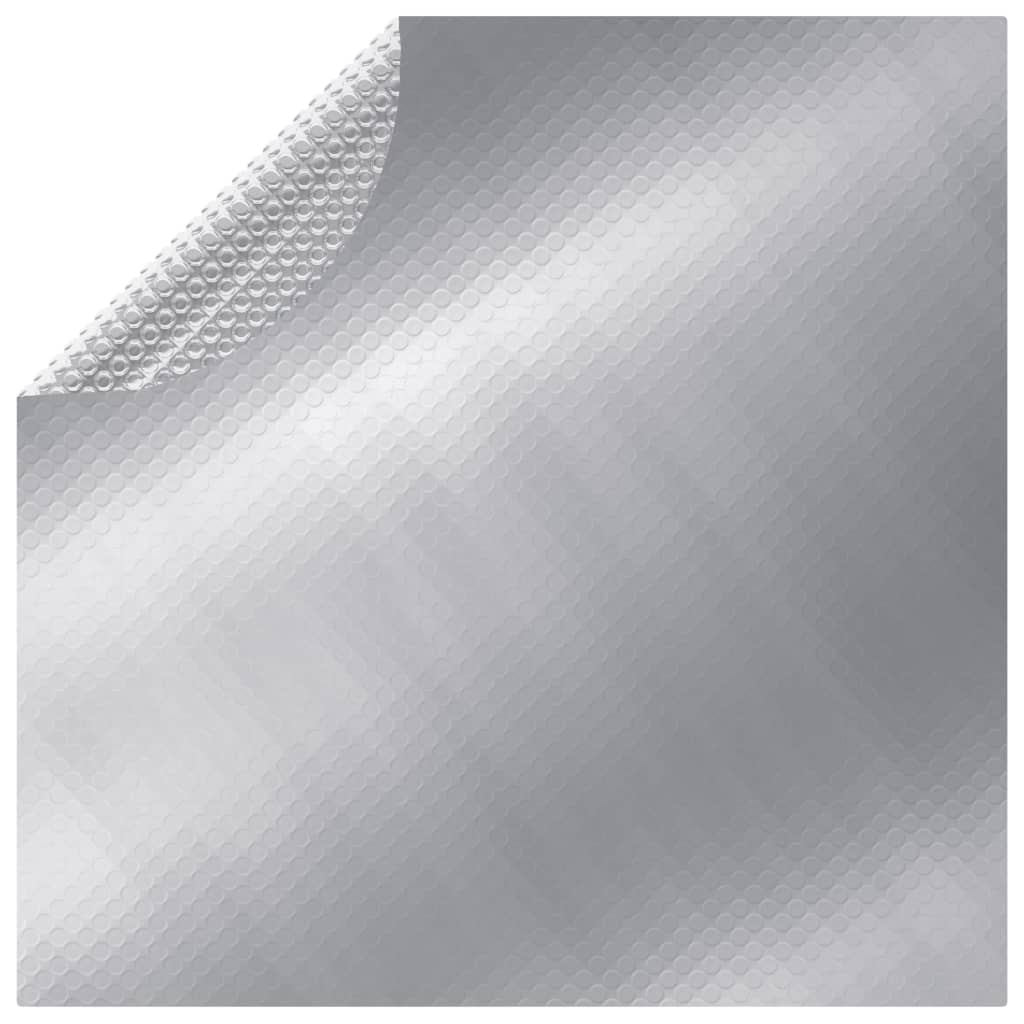 Vidaxl zwembadhoes 527 cm pe zilverkleurig