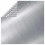 Vidaxl zwembadhoes 732x366 cm pe zilverkleurig - afbeelding 1