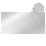 Vidaxl zwembadhoes 732x366 cm pe zilverkleurig - afbeelding 3