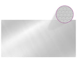 Vidaxl zwembadhoes 975x488 cm pe zilverkleurig - afbeelding 2