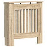 Vidaxl radiatorombouw 78 cm bewerkt hout - afbeelding 2