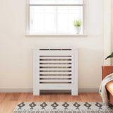 Vidaxl radiatorombouw 78 cm mdf wit - afbeelding 3