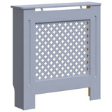 Vidaxl radiatorombouw 78 cm mdf grijs - afbeelding 2