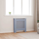 Vidaxl radiatorombouw 78 cm mdf grijs - afbeelding 1