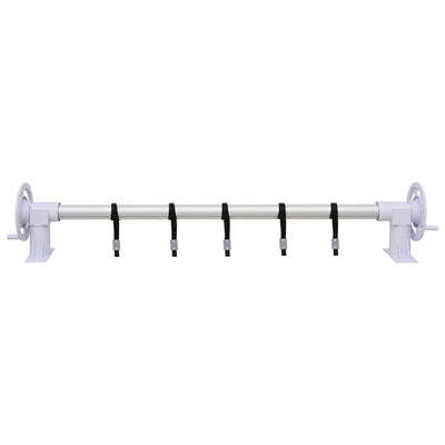 Vidaxl zwembadhoesroller met kunststof frame