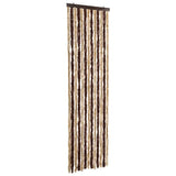 Vidaxl vliegengordijn 56x200 cm chenille beige en lichtbruin - afbeelding 2