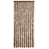 Vidaxl vliegengordijn 90x200 cm chenille beige en lichtbruin