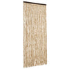 Vidaxl vliegengordijn 90x200 cm chenille beige