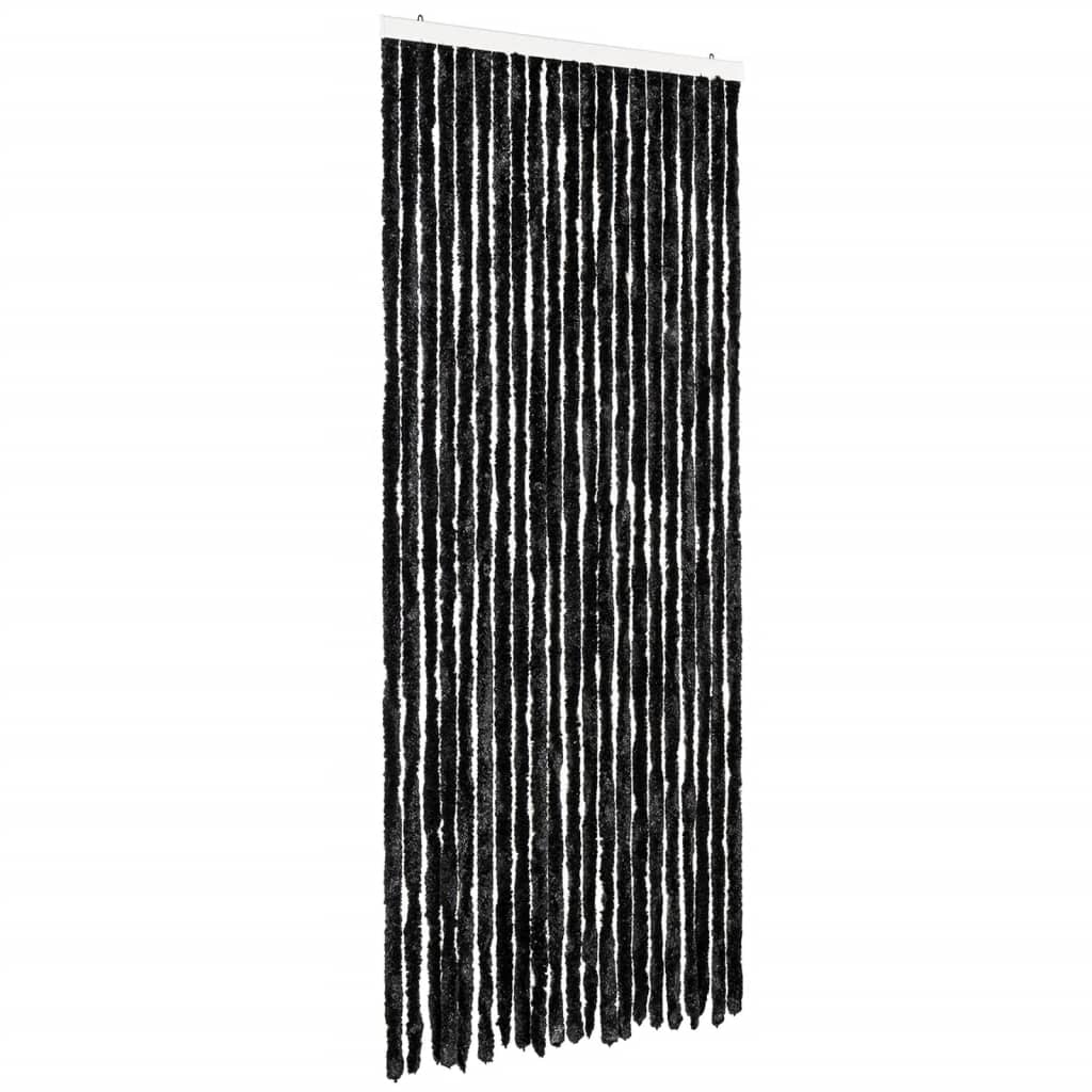 Vidaxl vliegengordijn 90x200 cm chenille antraciet