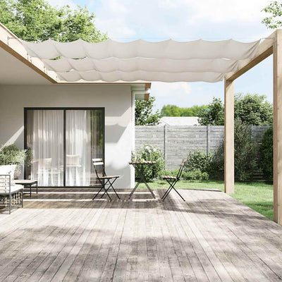 Vidaxl luifel verticaal 60x800 cm oxford stof wit