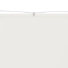 Vidaxl luifel verticaal 100x270 cm oxford stof wit