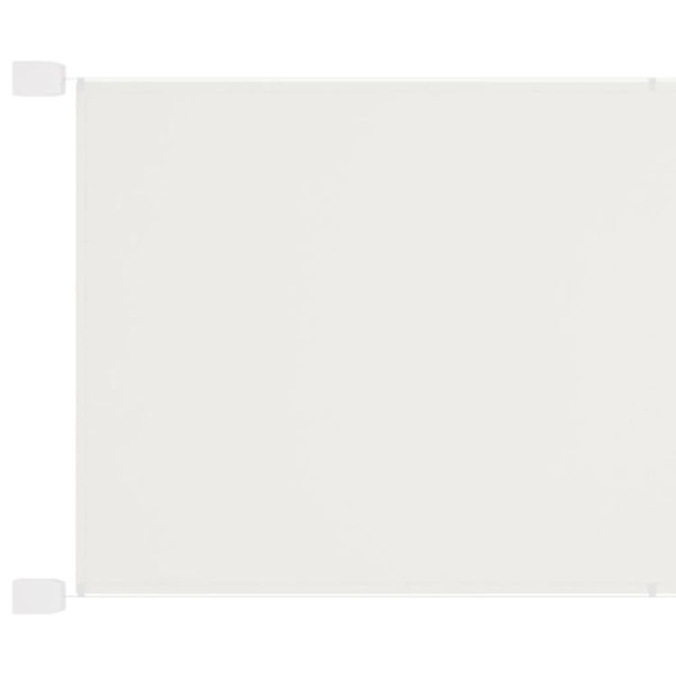 Vidaxl luifel verticaal 100x600 cm oxford stof wit