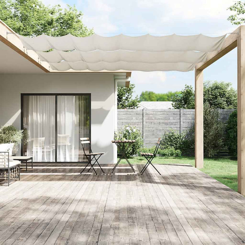 Vidaxl luifel verticaal 100x800 cm oxford stof wit