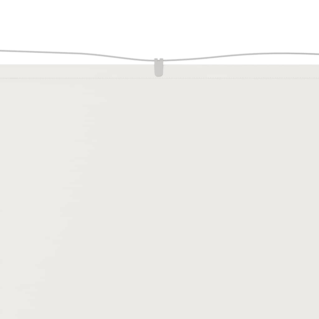 Vidaxl luifel verticaal 140x420 cm oxford stof wit