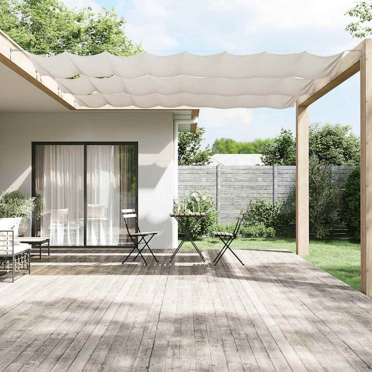 Vidaxl luifel verticaal 140x600 cm oxford stof wit
