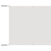 Vidaxl luifel verticaal 140x800 cm oxford stof wit