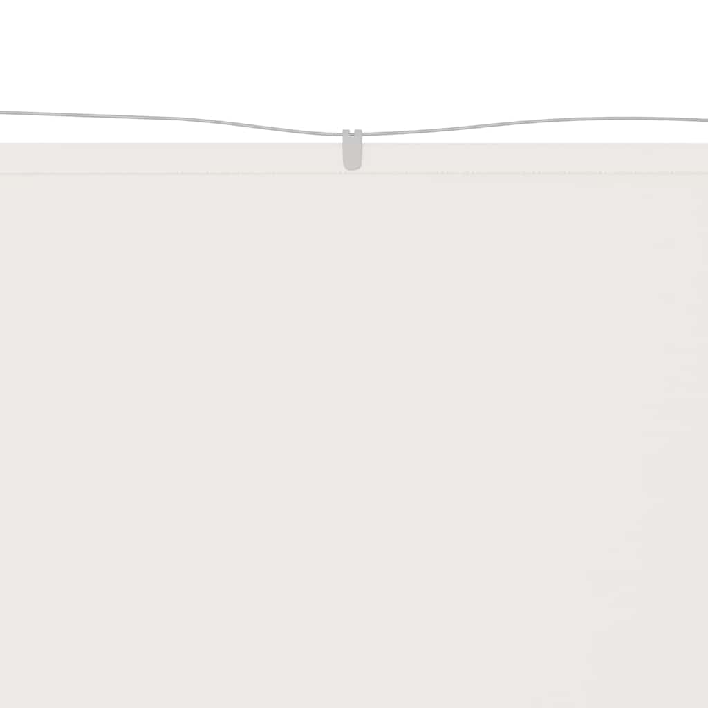 Vidaxl luifel verticaal 180x1000 cm oxford stof wit