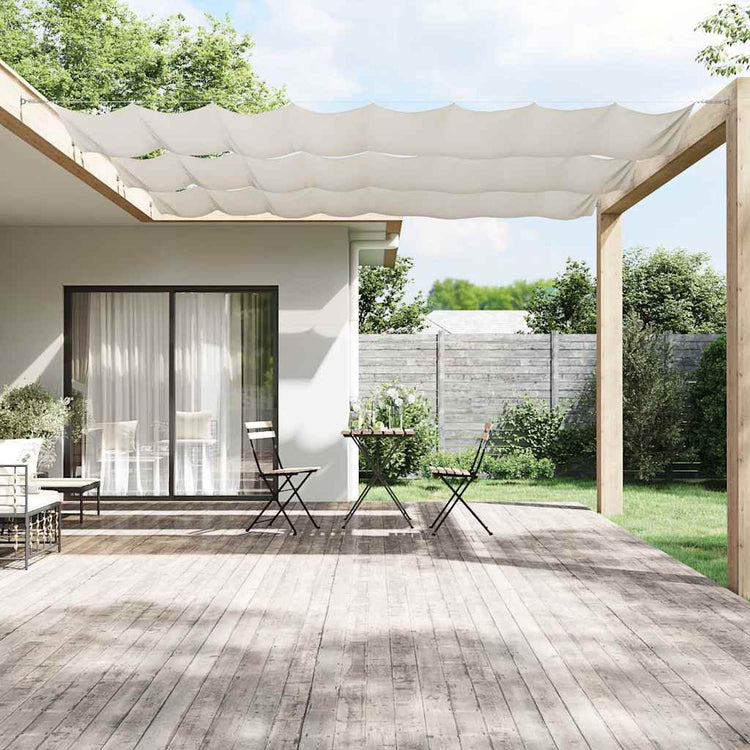 Vidaxl luifel verticaal 180x1200 cm oxford stof wit
