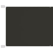 Vidaxl luifel verticaal 100x360 cm oxford stof antracietkleurig - afbeelding 2