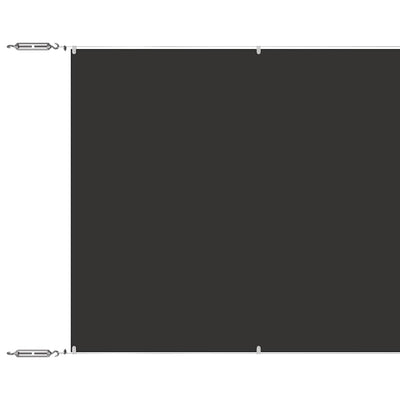 Vidaxl luifel verticaal 140x600 cm oxford stof antracietkleurig