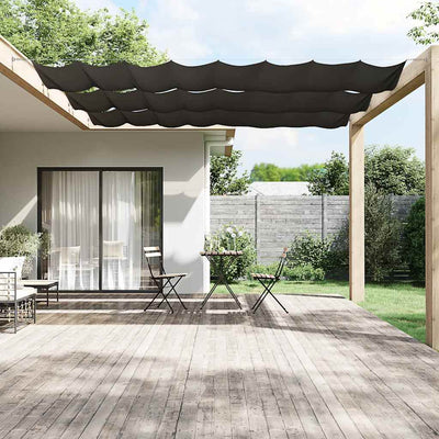 Vidaxl luifel verticaal 180x1200 cm oxford stof antracietkleurig