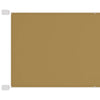 Vidaxl luifel verticaal 60x420 cm oxford stof beige