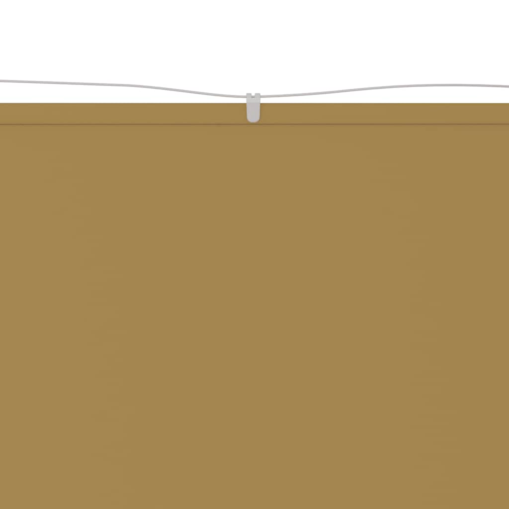 Vidaxl luifel verticaal 60x800 cm oxford stof beige
