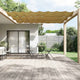 Vidaxl luifel verticaal 60x1000 cm oxford stof beige