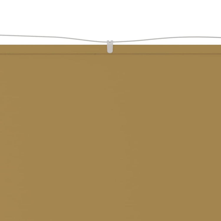Vidaxl luifel verticaal 100x270 cm oxford stof beige