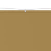 Vidaxl luifel verticaal 140x360 cm oxford stof beige