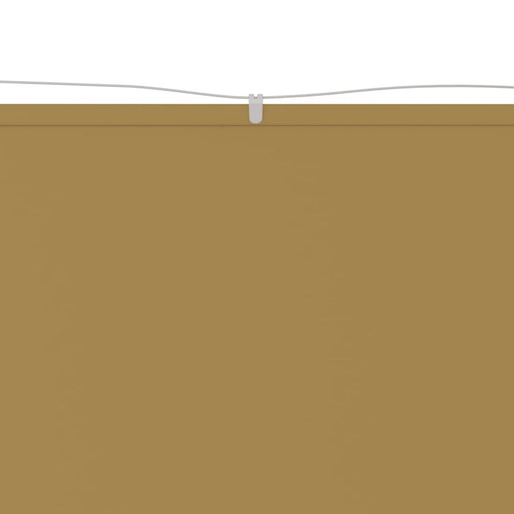 Vidaxl luifel verticaal 140x360 cm oxford stof beige