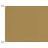 Vidaxl luifel verticaal 140x420 cm oxford stof beige