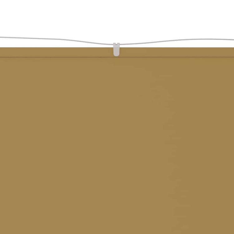 Vidaxl luifel verticaal 140x420 cm oxford stof beige