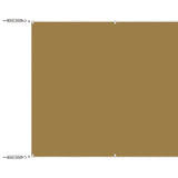 Vidaxl luifel verticaal 180x1000 cm oxford stof beige - afbeelding 2