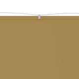 Vidaxl luifel verticaal 180x1000 cm oxford stof beige - afbeelding 3