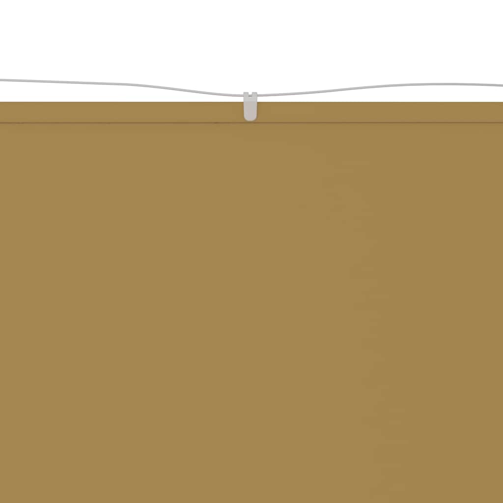 Vidaxl luifel verticaal 180x1000 cm oxford stof beige