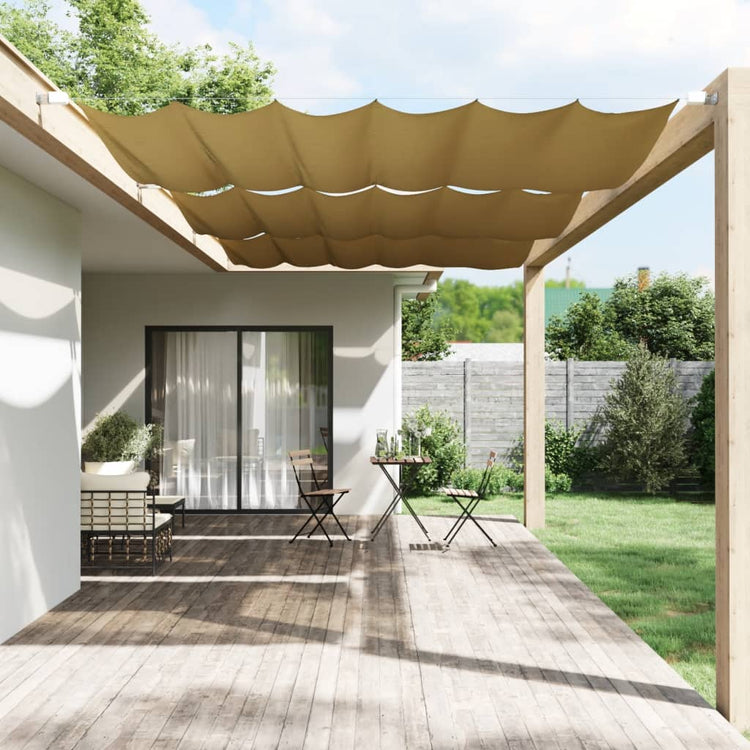 Vidaxl luifel verticaal 200x270 cm oxford stof beige
