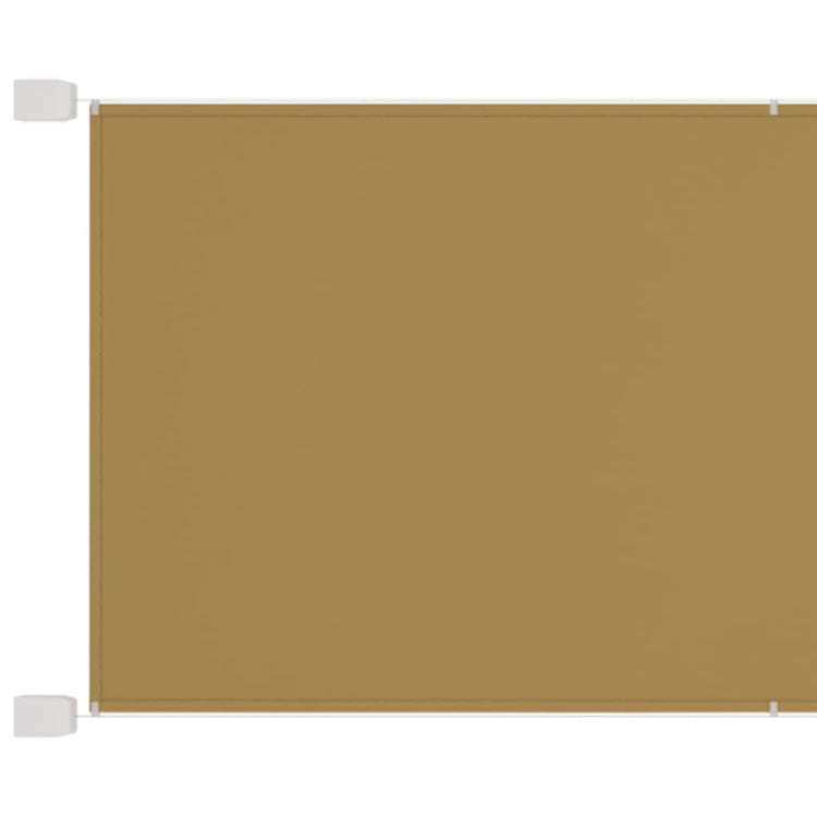 Vidaxl luifel verticaal 250x360 cm oxford stof beige