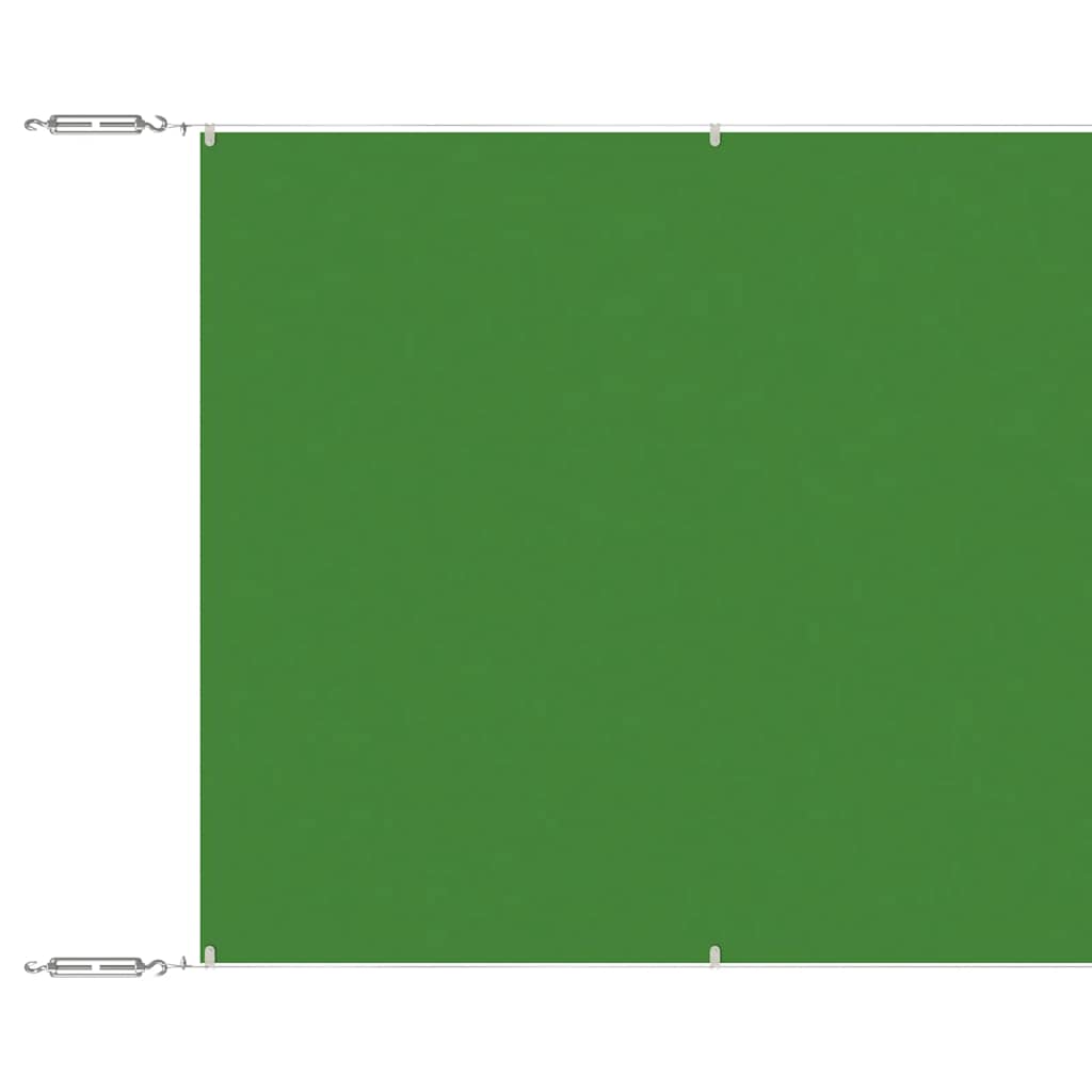 Vidaxl luifel verticaal 60x1000 cm oxford stof lichtgroen