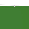 Vidaxl luifel verticaal 60x1000 cm oxford stof lichtgroen
